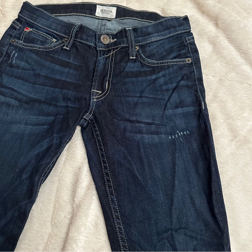 Hudson Jeans Muse Crop Skinny Jeans - Picture 1 of 10